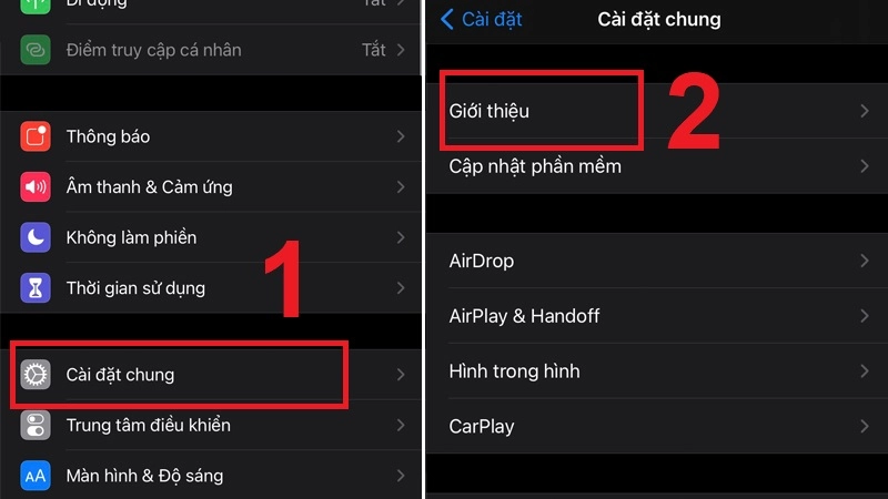 Kiểm tra cài đặt iOS và Siri là cách kiểm tra iPhone thật giả